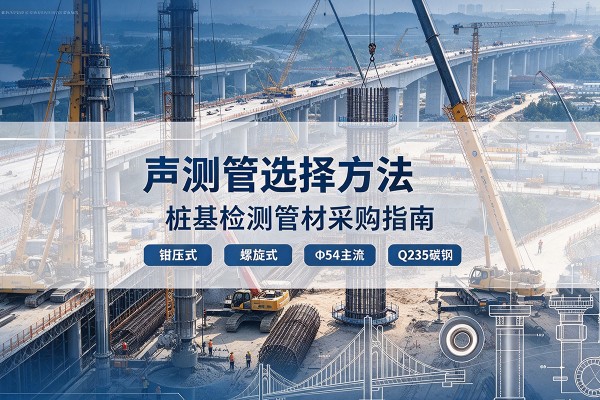 梅州声测管选型标准