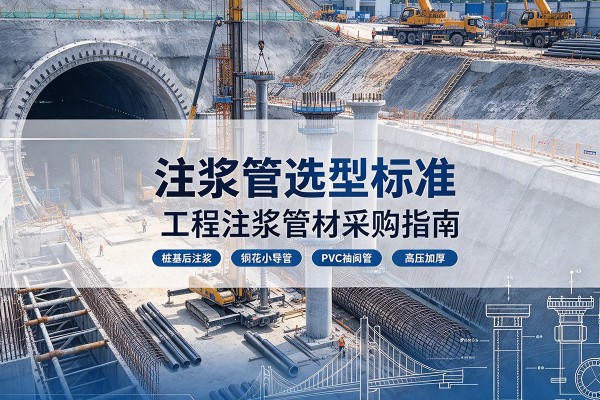 梅州注浆管选型标准