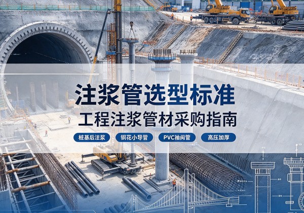 梅州注浆管选型标准